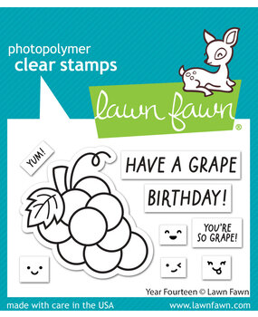 Lawn Fawn Year Fourteen Clear Stamps (LF3425) (OUTLET)
