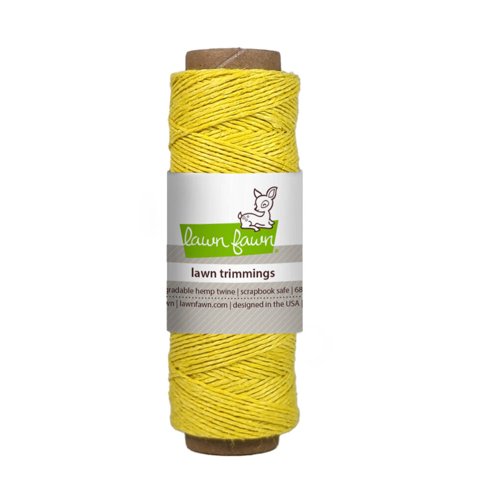 Lawn Fawn Yellow Hemp Twine (LF3460) (DISCONTINUED)