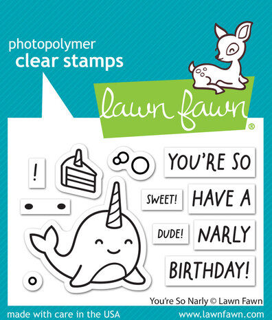 Lawn Fawn You're So Narly Clear Stamps (LF3297) (OUTLET) Lawn Fawn You're So Narly Clear Stamps (LF3297) (OUTLET)