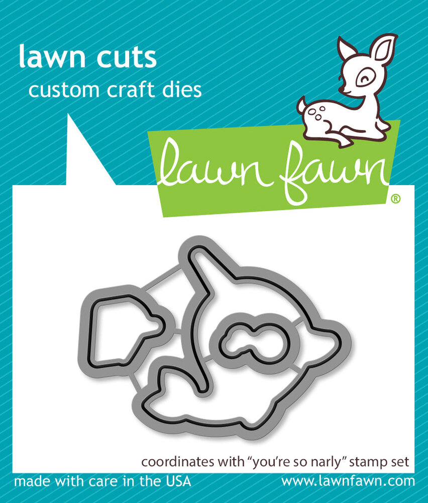 Lawn Fawn You're So Narly Lawn Cuts Dies (LF3298) (OUTLET) Lawn Fawn You're So Narly Lawn Cuts Dies (LF3298) (OUTLET)