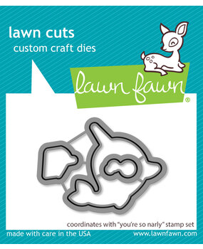 Lawn Fawn You're So Narly Lawn Cuts Dies (LF3298) (DISCONTINUED)