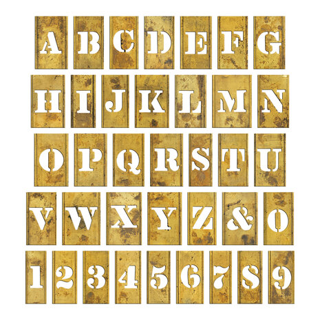 Idea-ology Tim Holtz Stencil Chips Mini (TH94383) (DISCONTINUED)