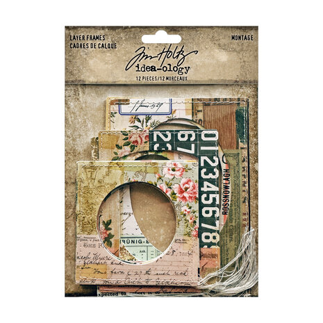Idea-ology Tim Holtz Layer Frames Montage (TH94372) Idea-ology Tim Holtz Layer Frames Montage (TH94372)
