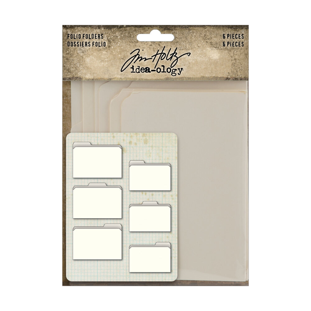 Idea-ology Tim Holtz Folio Folders (TH94370) Idea-ology Tim Holtz Folio Folders (TH94370)