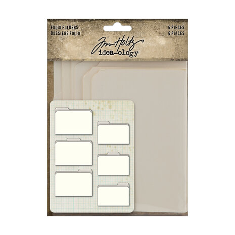 Idea-ology Tim Holtz Folio Folders (TH94370) Idea-ology Tim Holtz Folio Folders (TH94370)