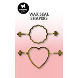 Studio Light Wax Seal Shapers Scallop & Heart (SL-ES-WAX22) (BASIC)