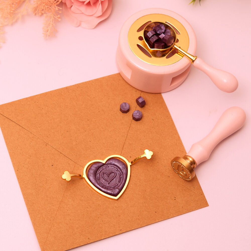 Studio Light Wax Seal Shapers Scallop & Heart (SL-ES-WAX22) (BASIC) Studio Light Wax Seal Shapers Scallop & Heart (SL-ES-WAX22) (BASIC)