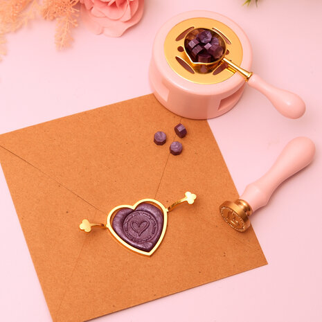 Studio Light Wax Seal Shapers Scallop & Heart (SL-ES-WAX22) (BASIC) Studio Light Wax Seal Shapers Scallop & Heart (SL-ES-WAX22) (BASIC)