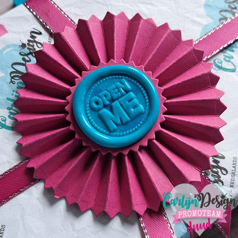 CarlijnDesign Wax Seal Stamper 48 Open Me (CDWX-0077) CarlijnDesign Wax Seal Stamper 48 Open Me (CDWX-0077)