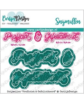 CarlijnDesign Dies Proficiat & Gefeliciteerd (CDSN-0252)