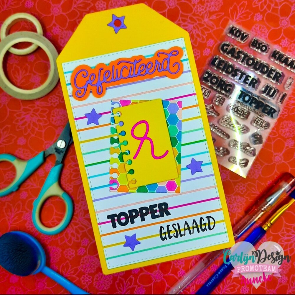 CarlijnDesign Dies Proficiat & Gefeliciteerd (CDSN-0252)