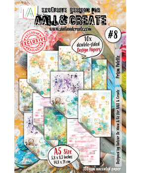 Aall and Create Design Paper Prism Palette A5 (AALL-PA-008)