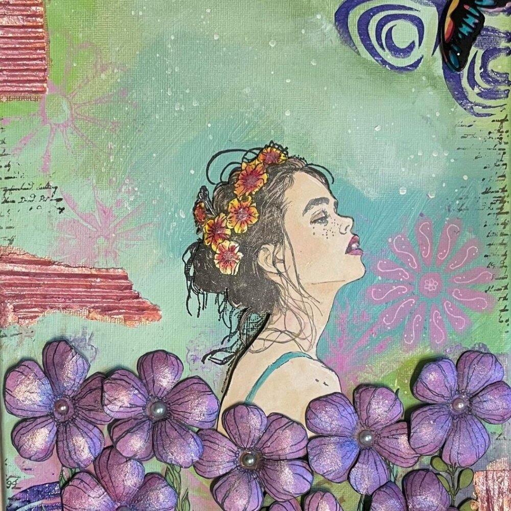 IndigoBlu Florence A6 Rubber Stamps (IND1290) (OUTLET)