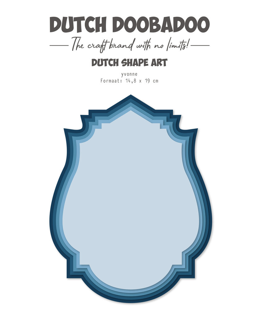 Dutch Doobadoo Dutch Shape Art A5 Yvonne (470.784.314) (OUTLET)