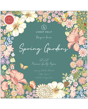Craft Consortium Spring Gardens 12x12 Inch Paper Pad (CCDPAD002) Craft Consortium Spring Gardens 12x12 Inch Paper Pad (CCDPAD002)
