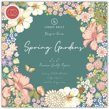 Craft Consortium Spring Gardens 6x6 Inch Paper Pad (CCDPAD002B) Craft Consortium Spring Gardens 6x6 Inch Paper Pad (CCDPAD002B)