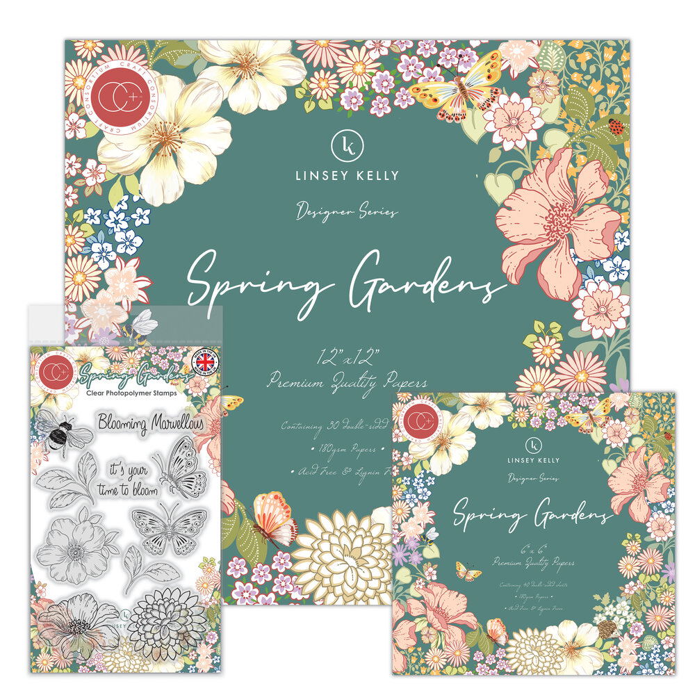 Craft Consortium Spring Gardens 6x6 Inch Paper Pad (CCDPAD002B) Craft Consortium Spring Gardens 6x6 Inch Paper Pad (CCDPAD002B)
