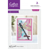 Crafter's Companion Taking Flight Create-a-Card Dies Dainty Dragonfly (CC-MD-CAD-DADR) (DISCONTINUED)