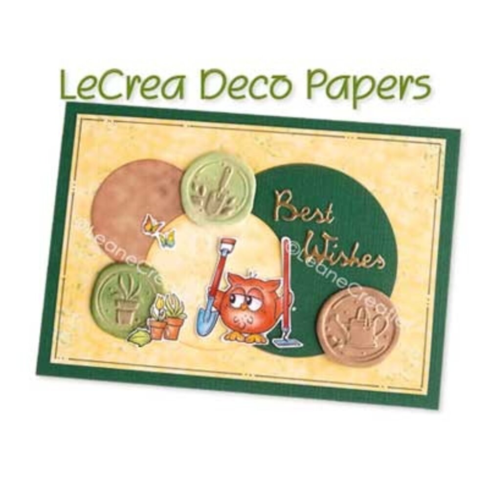 Leane Creatief Wax Seal Collection 3D Embossing Folder Nature (35.9082) Leane Creatief Wax Seal Collection 3D Embossing Folder Nature (35.9082)