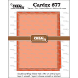 Crealies Cardzz Dies No. 577 Double Card 10,5x14,5 cm (Top Folded) (CLCZ577)