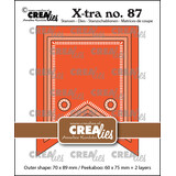 Crealies X-tra Dies No. 87 Peek a boo Fishtail Banner (CLXtra87)