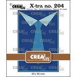 Crealies X-tra Stansen No. 204 Geef een Cadeaukaart: Overhemd Man (CLXtra204)