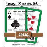 Crealies X-tra Stansen No. 251 Speelkaarten (CLXtra251)
