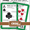 Crealies X-tra Dies No. 251 Playing Cards (CLXtra251)