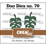 Crealies Duo Dies No. 70 Botanical Leaves (CLDD70)