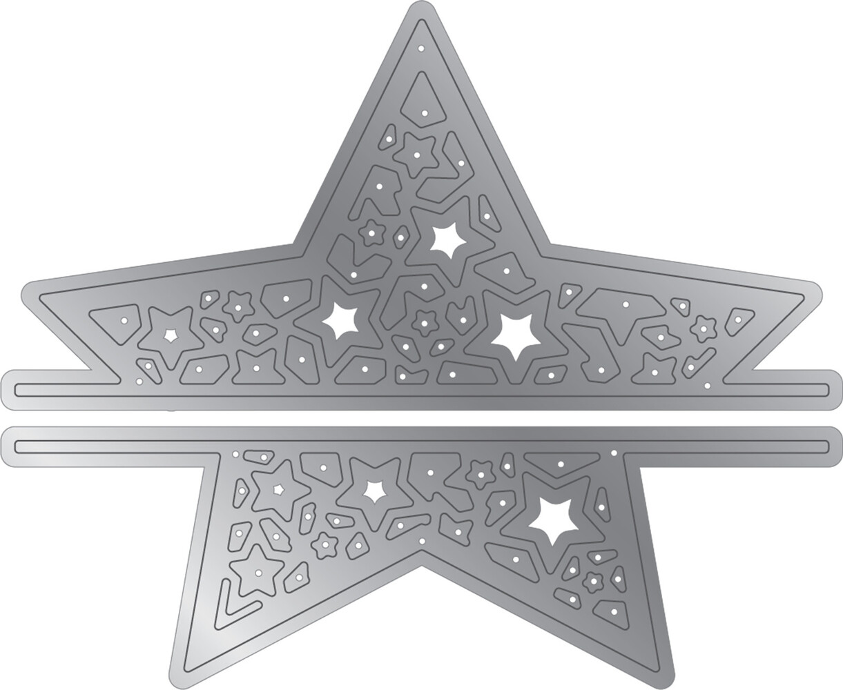 Crafter's Companion Split Space Stamp & Die You're a Star (CC-STD-YAST) (DISCONTINUED) Crafter's Companion Split Space Stamp & Die You're a Star (CC-STD-YAST) (DISCONTINUED)