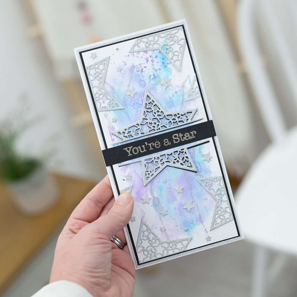 Crafter's Companion Split Space Stamp & Die You're a Star (CC-STD-YAST) (DISCONTINUED) Crafter's Companion Split Space Stamp & Die You're a Star (CC-STD-YAST) (DISCONTINUED)
