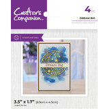 Crafter's Companion Split Space Stamp & Die Dream Big (CC-STD-DRBI) (DISCONTINUED)