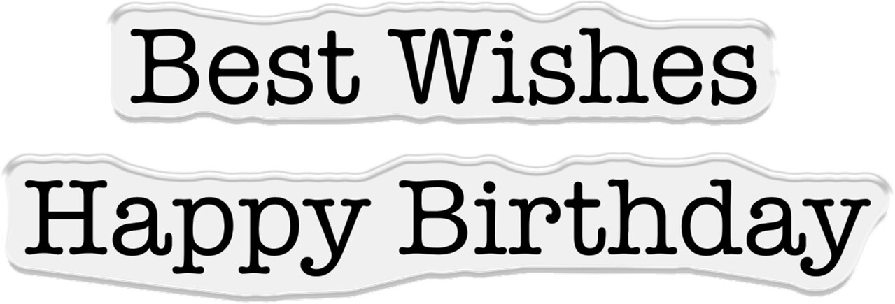 Crafter's Companion Split Space Stamp & Die Butterfly Wishes (CC-STD-BUWI) (DISCONTINUED)