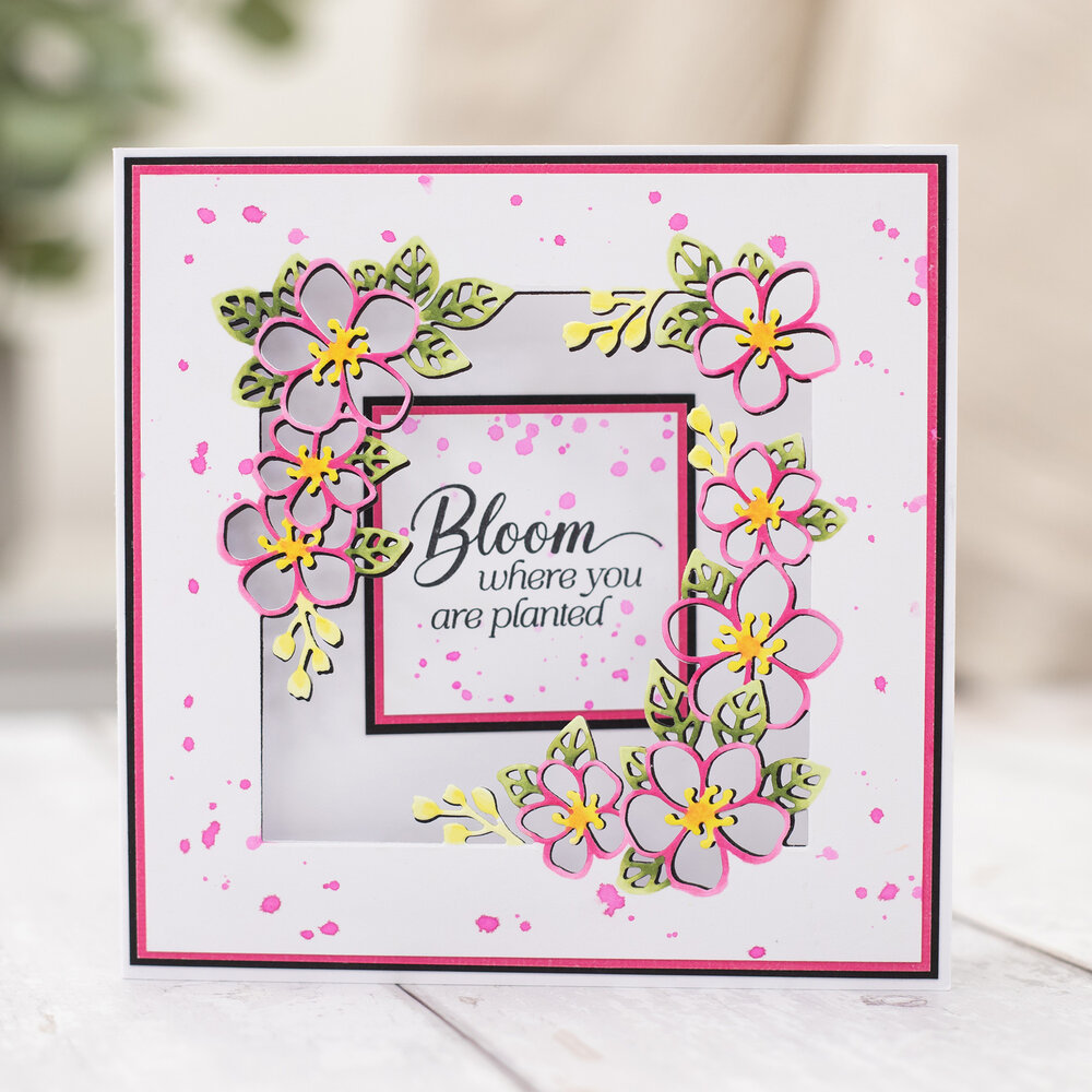 Crafter's Companion Floral Aperture Stamps & Dies Bloom Where You Are Planted (CC-STD-BWYAP) (DISCONTINUED) Crafter's Companion Floral Aperture Stamps & Dies Bloom Where You Are Planted (CC-STD-BWYAP) (DISCONTINUED)