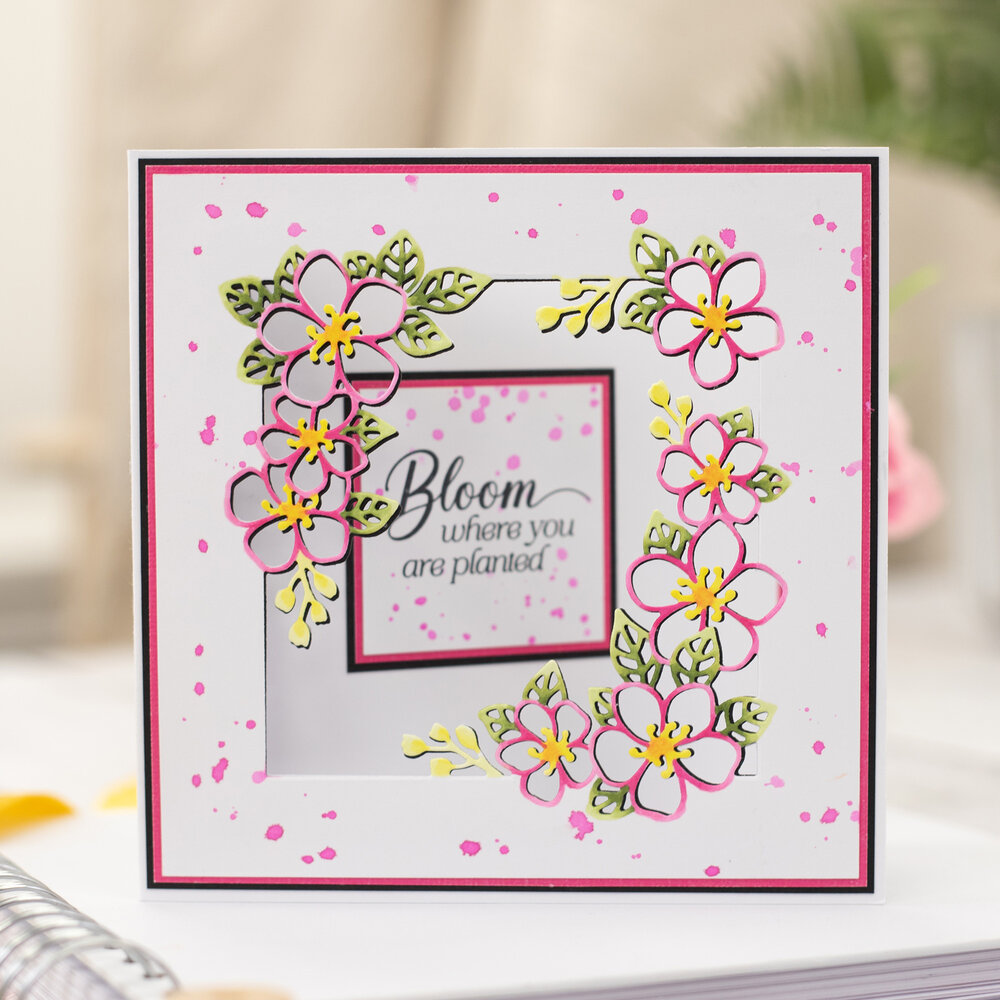 Crafter's Companion Floral Aperture Stamps & Dies Bloom Where You Are Planted (CC-STD-BWYAP) (DISCONTINUED) Crafter's Companion Floral Aperture Stamps & Dies Bloom Where You Are Planted (CC-STD-BWYAP) (DISCONTINUED)