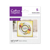 Crafter's Companion Floral Aperture Stamps & Dies Bloom & Grow (CC-STD-BLGRO) (DISCONTINUED)