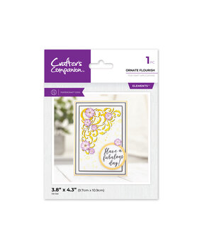 Crafter's Companion Large Flourish Corner Dies Ornate Flourish (CC-MD-ELE-ORNFL) (DISCONTINUED) Crafter's Companion Large Flourish Corner Dies Ornate Flourish (CC-MD-ELE-ORNFL) (DISCONTINUED)