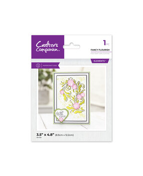 Crafter's Companion Large Flourish Corner Dies Fancy Flourish (CC-MD-ELE-FANFL) (DISCONTINUED) Crafter's Companion Large Flourish Corner Dies Fancy Flourish (CC-MD-ELE-FANFL) (DISCONTINUED)
