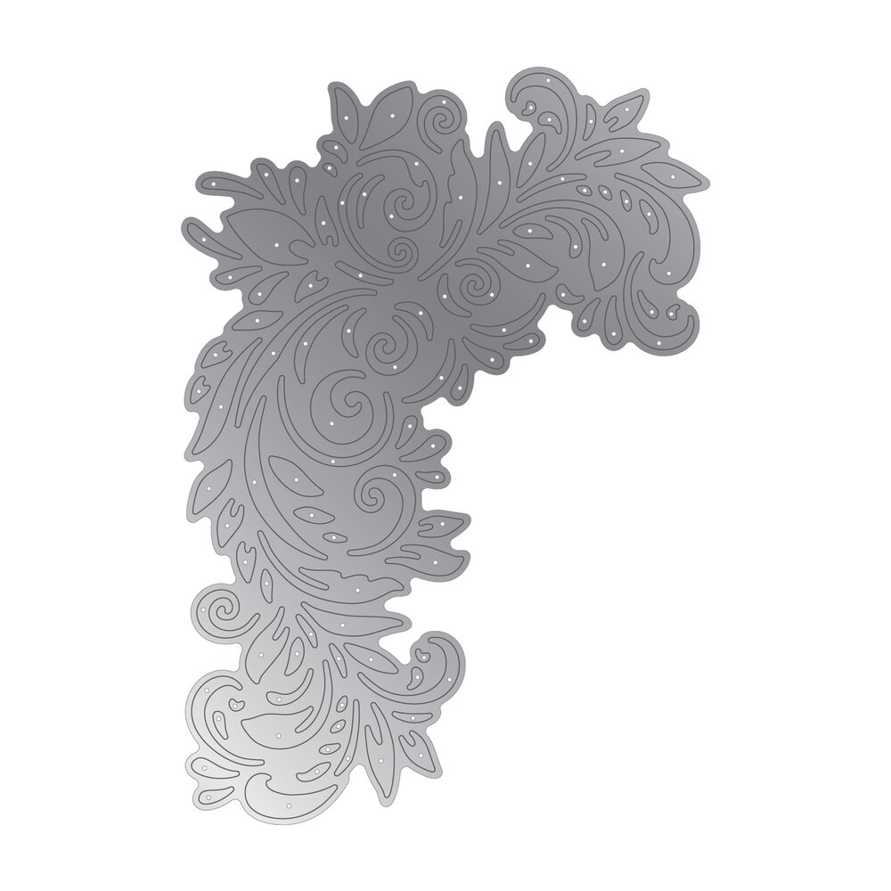 Crafter's Companion Large Flourish Corner Dies Decorative Flourish (CC-MD-ELE-DECFL) (DISCONTINUED)