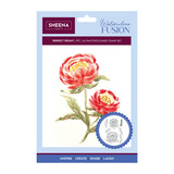 Crafter's Companion Watercolour Fusion Stamp Perfect Peony (SD-WF-STP-PEPE) (DISCONTINUED)
