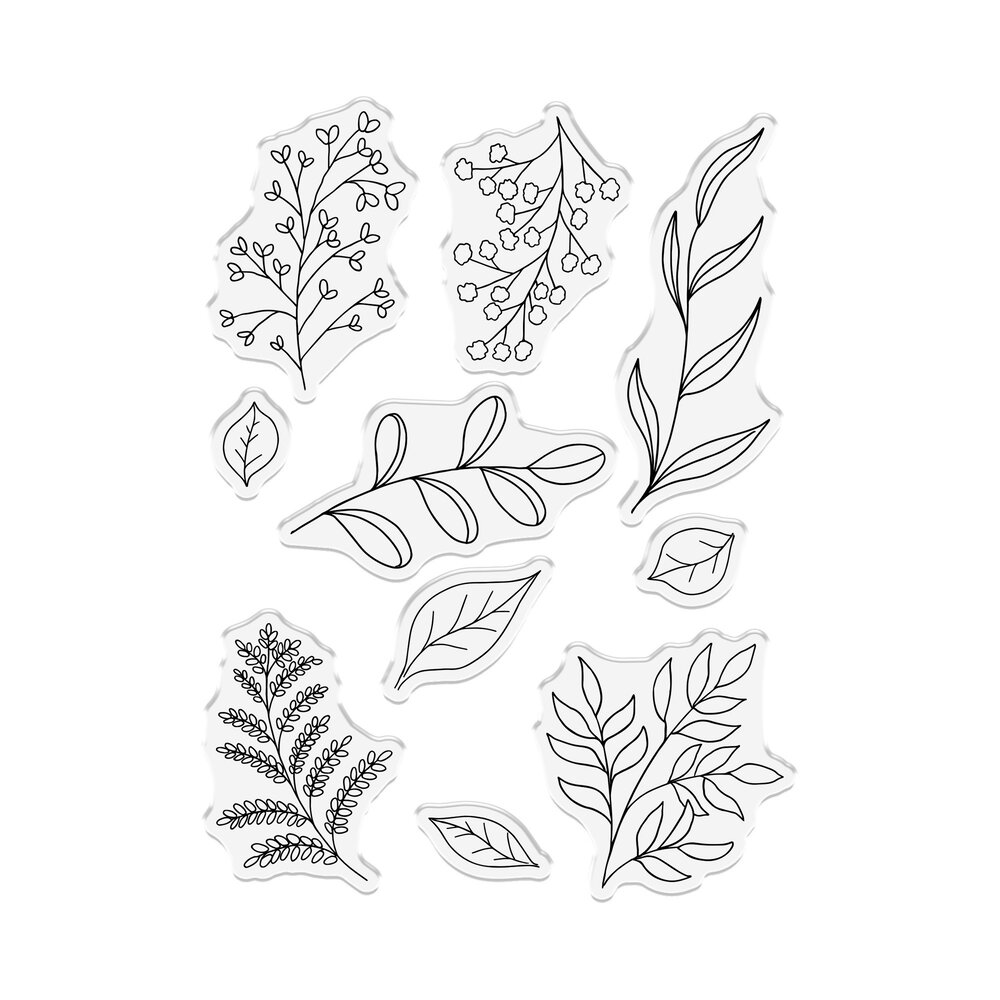 Crafter's Companion Watercolour Fusion Stamp Foilage Fillers (SD-WF-STP-FOFI) (DISCONTINUED)