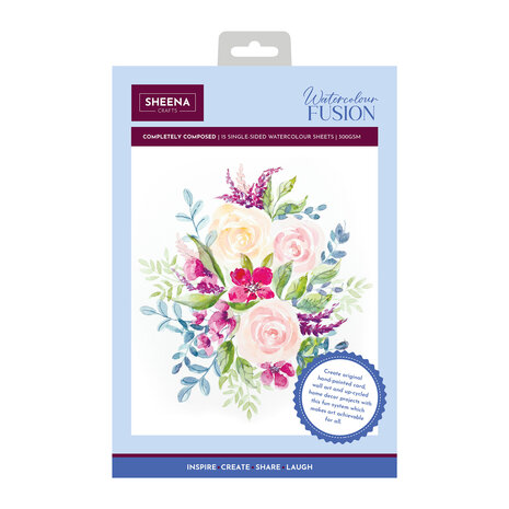 Crafter's Companion Watercolour Fusion Pad Completely Composed (SD-WF-CCOMP) (DISCONTINUED)