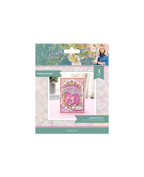 Crafter's Companion Age of Elegance Metal Die Pretty Parasol (SS-AOE-MD-PRPA) (DISCONTINUED)