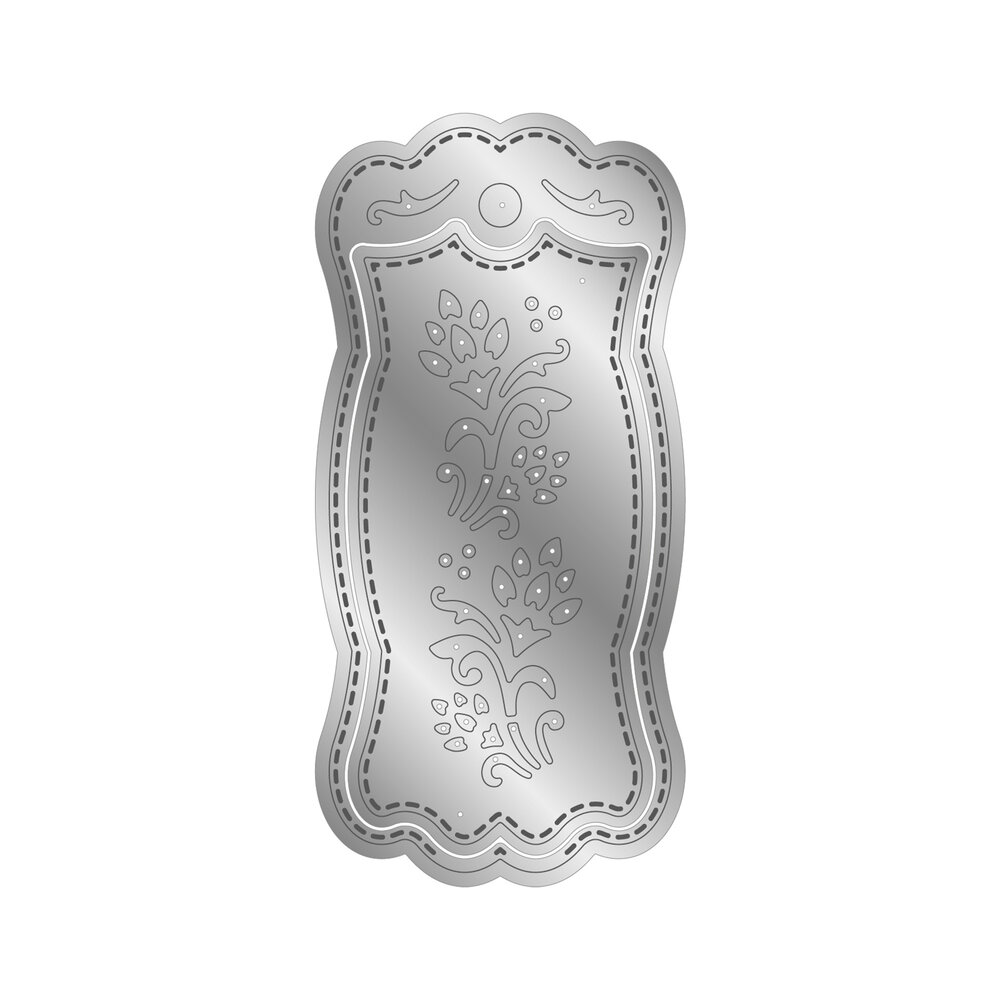 Crafter's Companion Age of Elegance Metal Die Ornate Bookmark (SS-AOE-MD-ORBM) (DISCONTINUED)