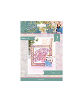 Crafter's Companion Age of Elegance Metal Die Oriental Fan (SS-AOE-MD-ORFN) (DISCONTINUED)