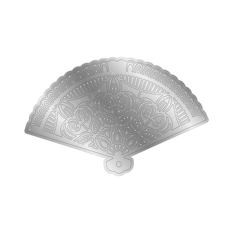 Crafter's Companion Age of Elegance Metal Die Oriental Fan (SS-AOE-MD-ORFN) (DISCONTINUED)