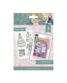 Crafter's Companion Age of Elegance Clear Stamps Elegant Ladies (SS-AOE-STP-ELLA) (DISCONTINUED) Crafter's Companion Age of Elegance Clear Stamps Elegant Ladies (SS-AOE-STP-ELLA) (DISCONTINUED)