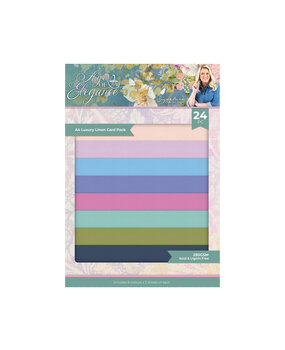 Crafter's Companion Age of Elegance A4 Luxury Linen Card Pack (SS-AOE-LINEN-A4)