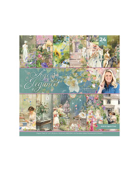 Crafter's Companion Age of Elegance 6x6 Inch Paper Pad (SS-AOE-PAD6)