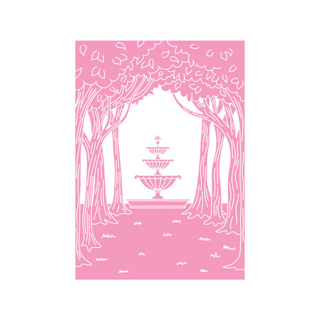 Crafter's Companion Age of Elegance 2D Embossing Folders Secret Garden (SS-AOE-EF5-SEGA) (DISCONTINUED)